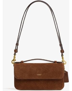 COACH Elora Top-Handle Crossbody Bag - White