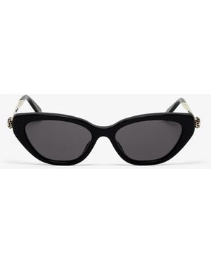 BVLGARI Serpenti Forever Cat Eye Sunglasses - White