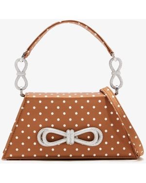 Mach & Mach Samantha Handbag - Brown