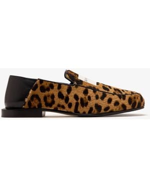 Givenchy Label Loafers - White