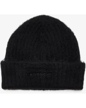 Givenchy Logo Beanie - Black