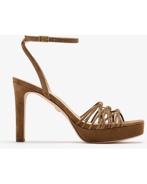 Veronica Beard Beverlee Platform Sandals - White