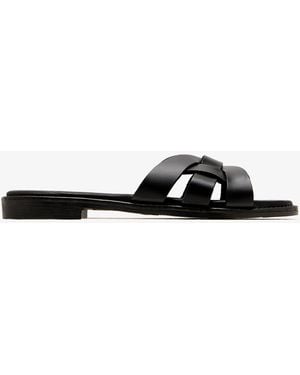 Luna Paloma Slide Sandals - White