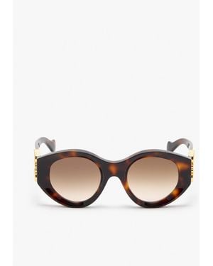 Loewe Anagram Sunglasses - Natural