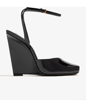 Women's Saint Laurent Wedge sandals | Lyst