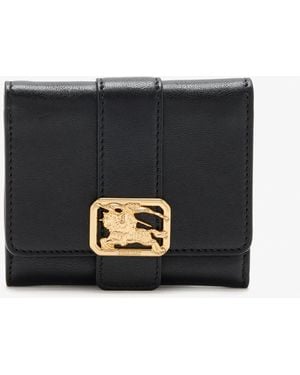 Burberry Rider Compact Wallet - Black