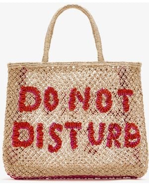 The Jacksons Do Not Disturb Small Tote Bag - Red