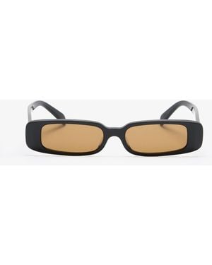 Celine 3 Dots Rectangular Sunglasses - White