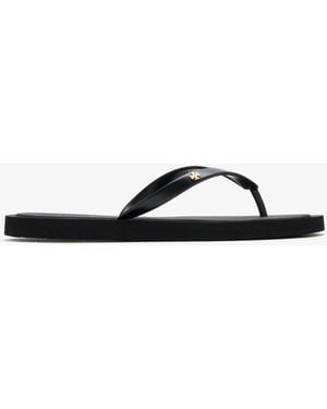 Tory Burch Kira Padded Flip Flops - White