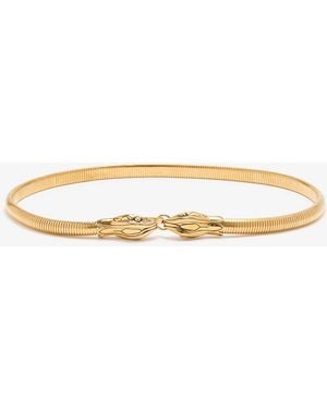 Chloé Snake Belt - Natural