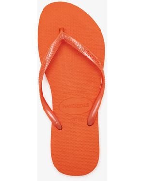 Havaianas Slim Flip Flops - Orange