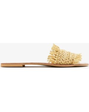 RAMLA Bambo Sandals - White