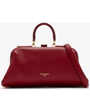 Dolce & Gabbana Grandma Medium Handbag - Red