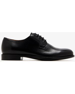 Givenchy Label Derby Shoes - Black