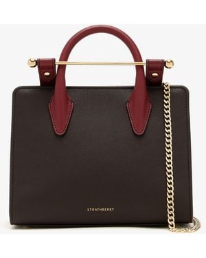 Strathberry Mini Tote Bag - Black