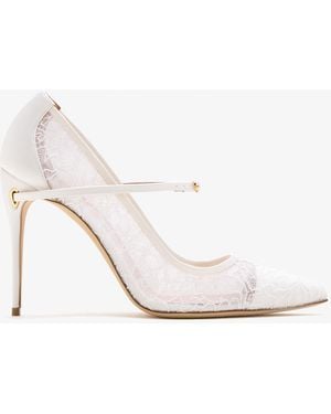 Jennifer Chamandi Lorenzo 105 Pumps - White