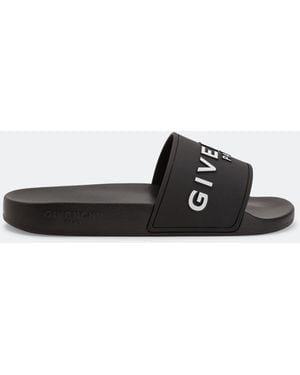 Givenchy Logo Slides - White