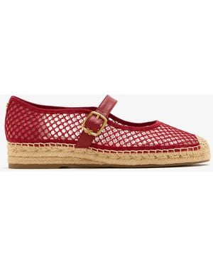 Sam Edelman Mackie Mary Jane Espadrilles - Red