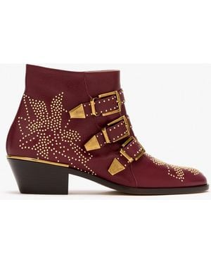 Chloé Susanna Ankle Boots - Brown