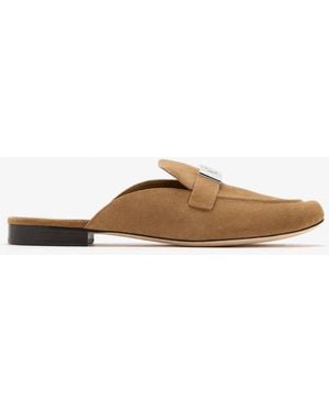 Tory Burch Leelee Slippers - White
