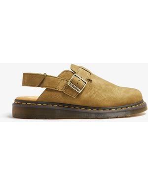 Dr. Martens Jorge Ii Slingback Mules - Green