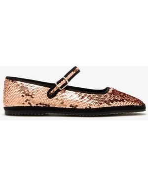 Capulet Bambinetta Pietra Ballerinas - White