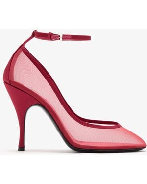 Alaïa Mesh Pumps - Pink