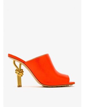 Bottega Veneta Knot Mules - White