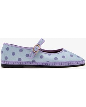 Flabelus Edmond Mary Jane Shoes - White