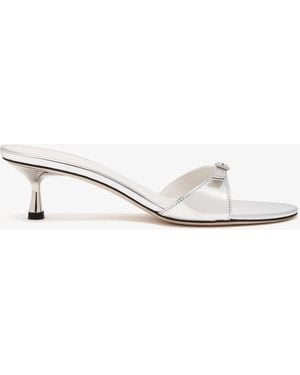 STUDIO AMELIA Greta 50 Mules - White