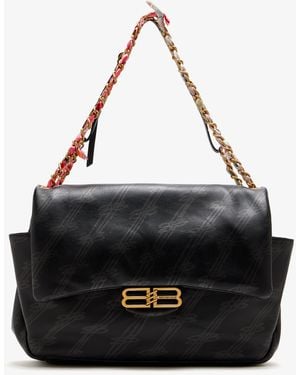Balenciaga Darling Medium Chain Bag - Black