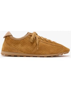 Jacquemus The Tennis Soft Sneakers - Brown