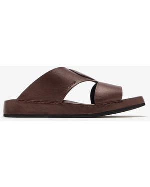 MONOLITHICO Squalo Sandals - Brown