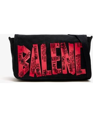 Balenciaga Tape Type Messenger Bag - Red