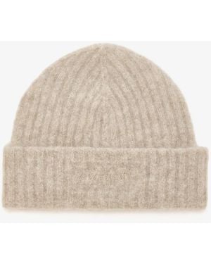 Givenchy Logo Beanie - Natural