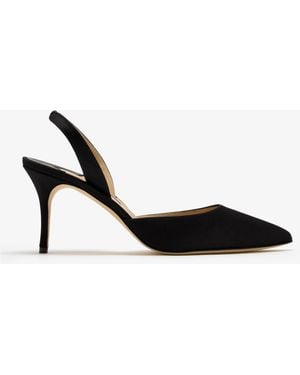 Manolo Blahnik Carolyne Slingback Pumps - White
