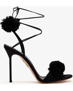 Aquazzura Cherry Kiss 105 Sandals - Black