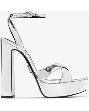 retroféte Melodia Platform Sandals - White