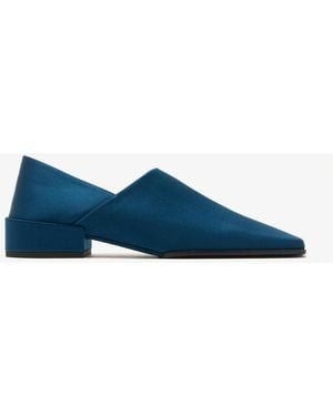 Alaïa Square Slippers - Blue