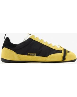 Fendi Wrap Sneakers - Yellow