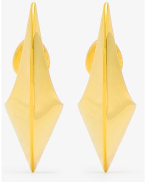 Alaïa Small Edge Earrings - Natural