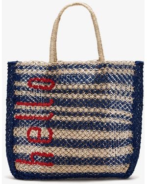 The Jacksons Oti Hello Tote Bag - Blue