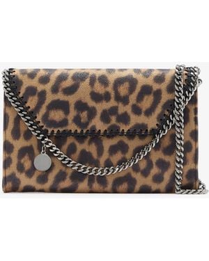 Stella McCartney Falabella Chain Wallet - White