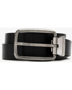 Dolce & Gabbana Calfskin Leather Belt - Black
