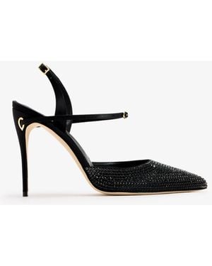 Jennifer Chamandi Vittorio 105 Pumps - White
