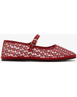 Capulet Bambina Rubina Mary Jane Shoes - Red