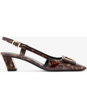 Roger Vivier Belle Vivier Slingback Pumps - White