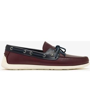Ferragamo Bahia Boat Shoes - White