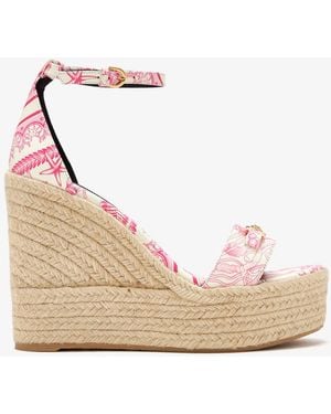 Versace Medusa '95 Wedge Sandals - Natural