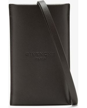 Givenchy Leather Sunglasses Case - Black
